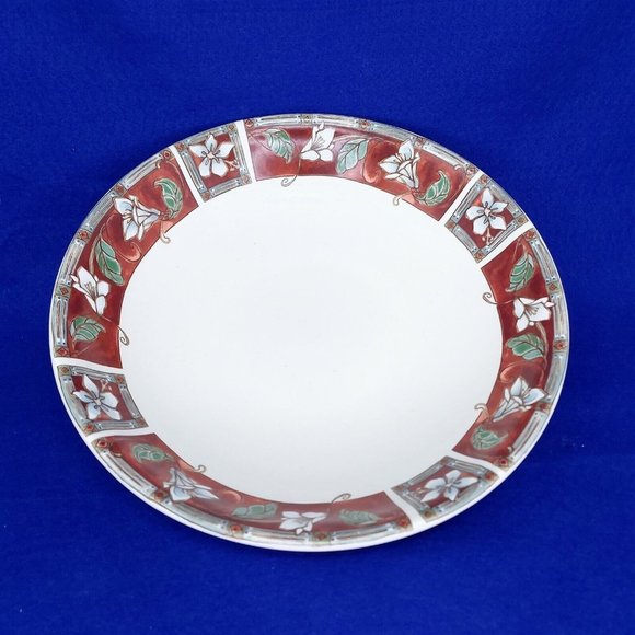 Serving Bowl Pasta Bowl Pfaltzgraff Pattern "Mission Flower" 11" Diameter - Picture 1 of 8